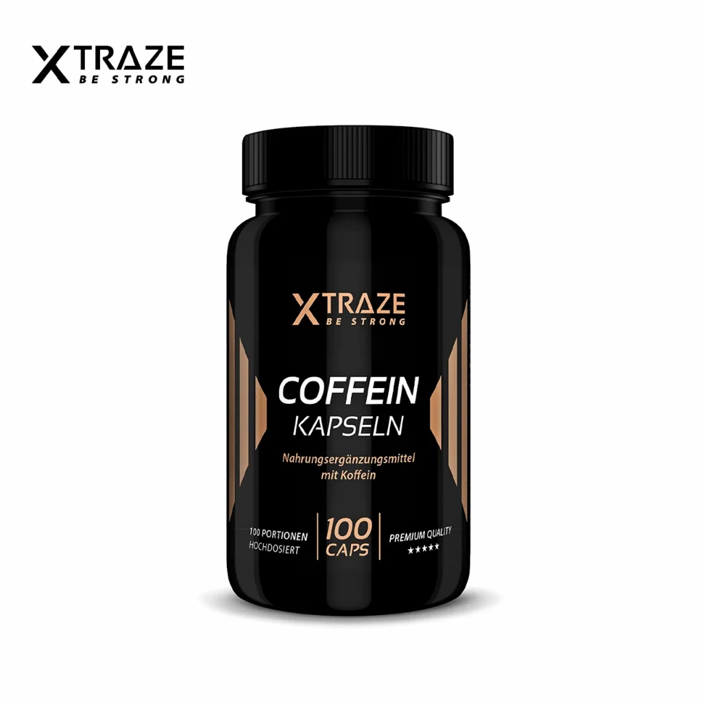 suplemento de cafeína de XTRAZE® Cafeína Pura en Cápsulas 200 mg